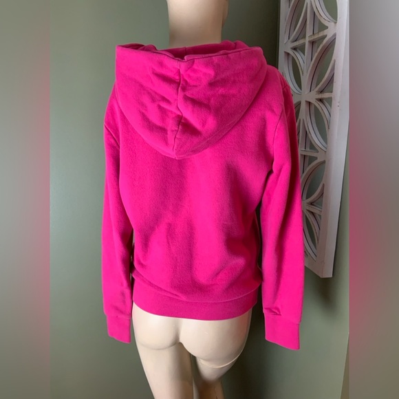 The North Face Fuchsia Hoodie size small petite - Picture 4 of 5